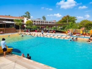 Zona de piscinas